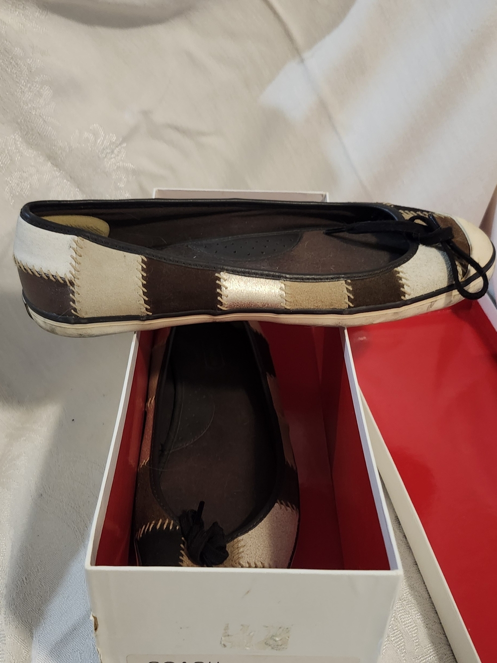Vintage Y2K Coach Melissa Patchwork Flat Sneaker - Picture 2 of 7